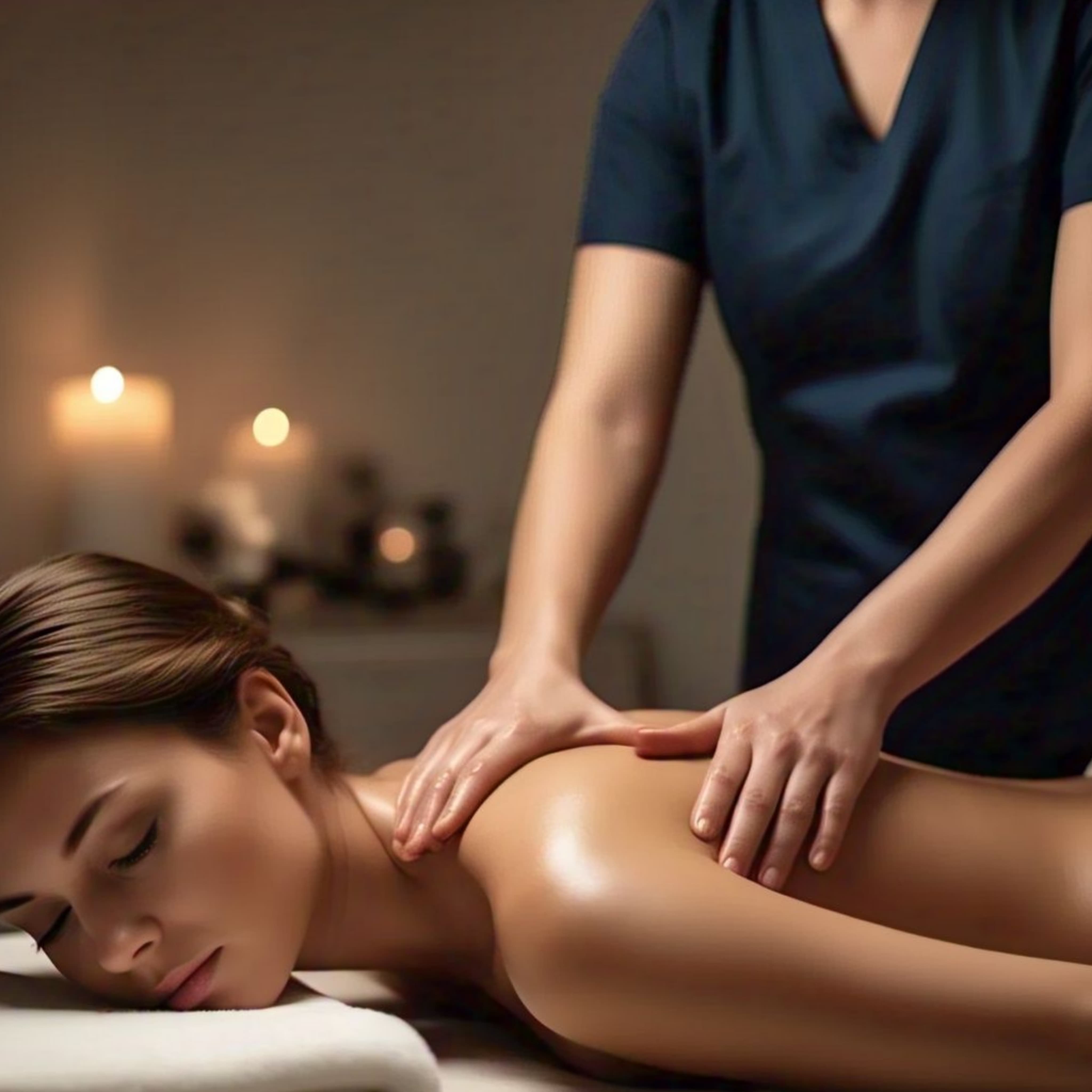 Warm-oil Deep Tissue Pain Relief Massage