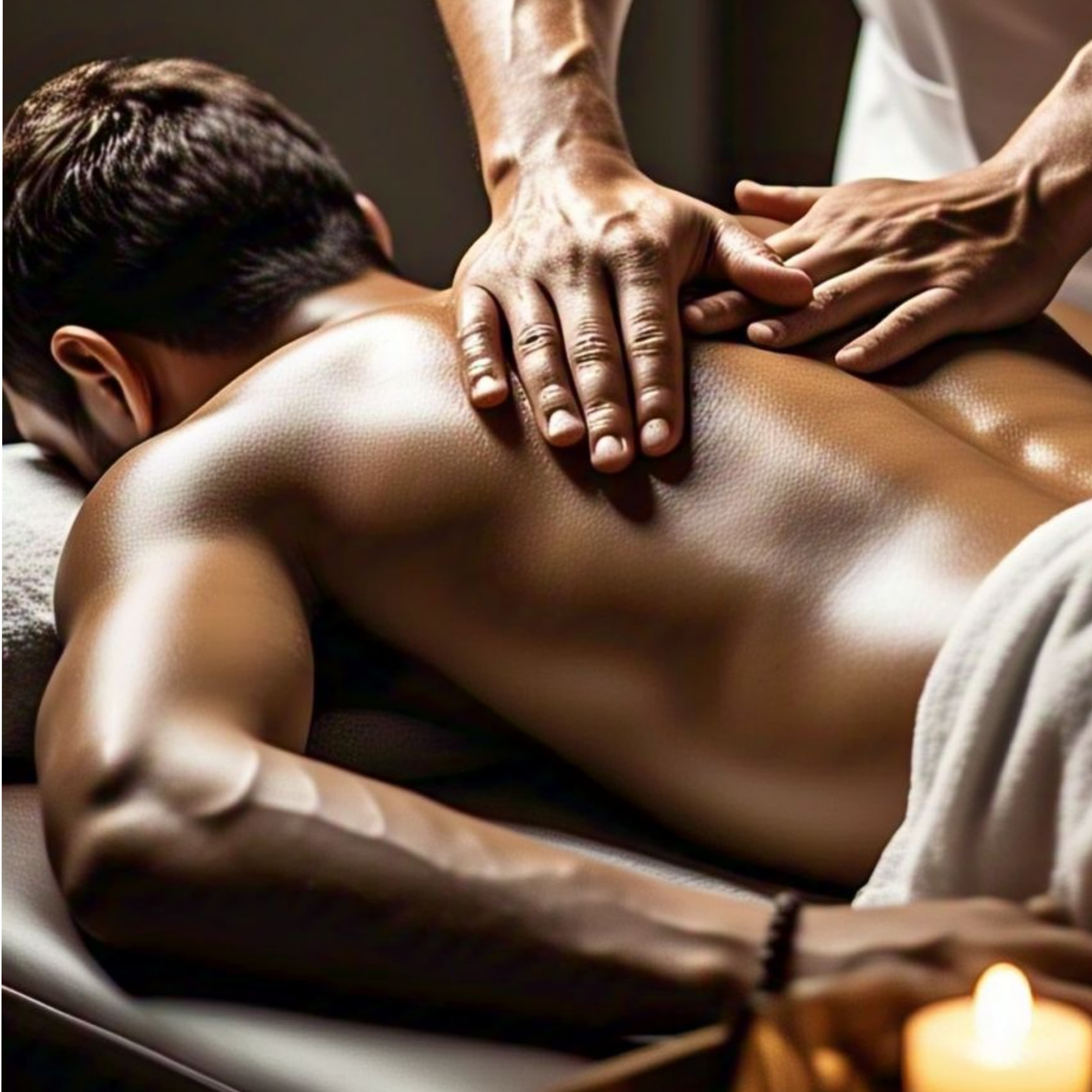 Warm-oil Deep Tissue Pain Relief Massage