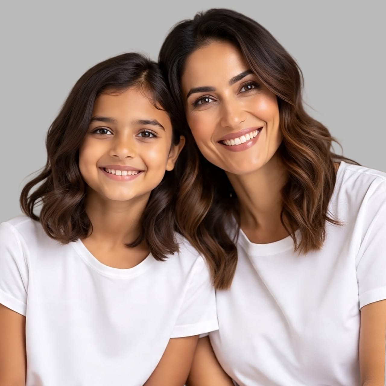 Haircut for Mom-Daughter duo